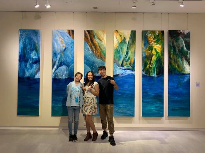 心之所憩—潘佩珊蠟彩畫創作個展 在屏師校區藝文中心展出圖片