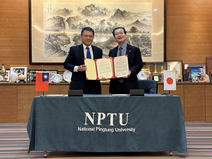 日本室蘭工業大學蒞校簽約，屏大再增日本友好姊妹校圖片