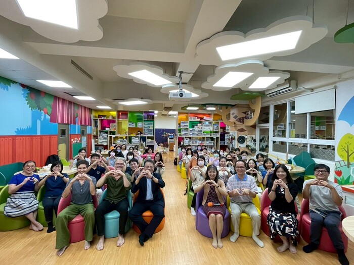 幼教系攜手德國學者打造STEM×戲劇教學新篇章大合照圖片